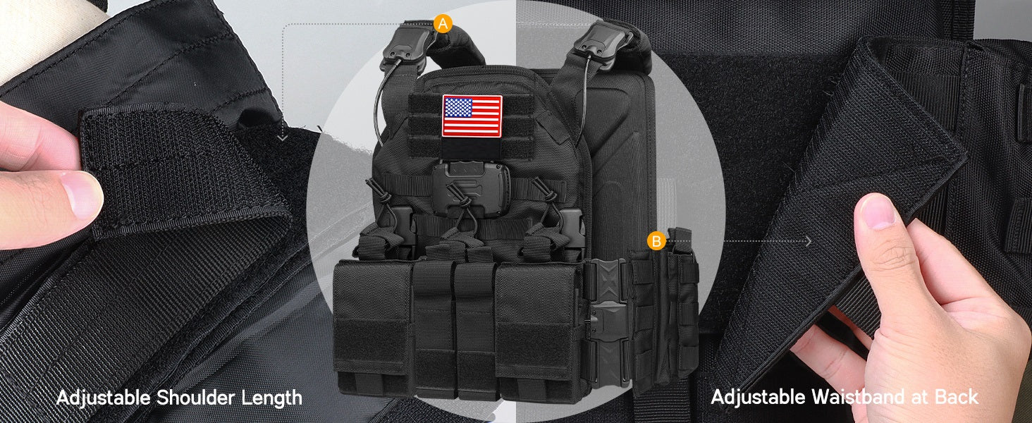 MV-7 Tactical Vest with Molle system