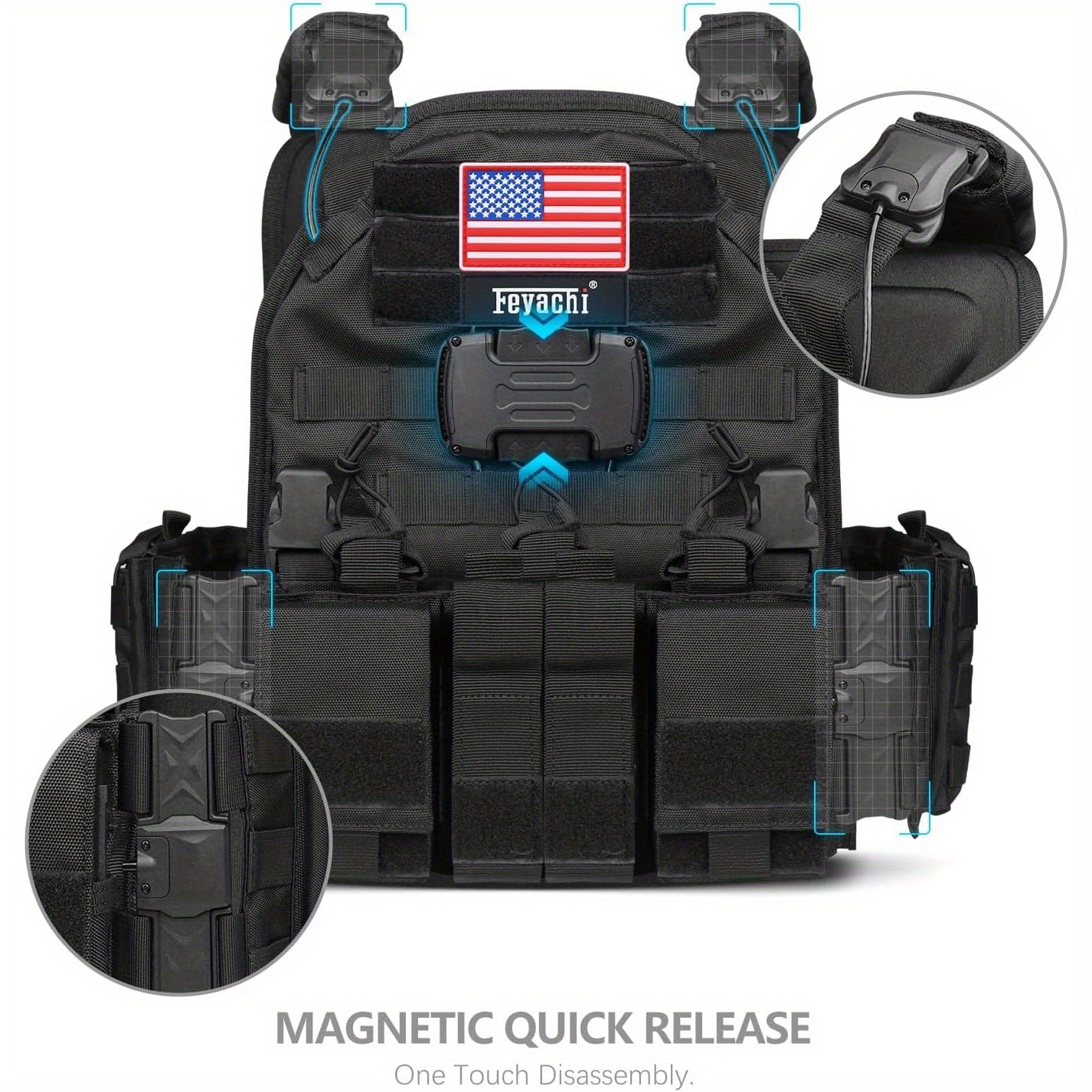 MV-7 Tactical Vest with Molle system