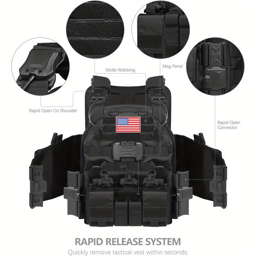 MV-7 Tactical Vest with Molle system