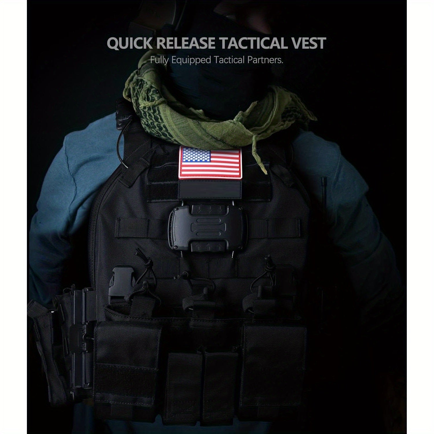 MV-7 Tactical Vest with Molle system
